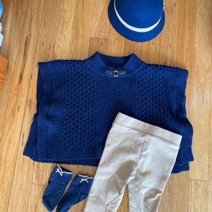 Janie and Jack Cape Set